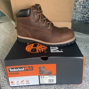 Timberland Brown Leather Men's Boots